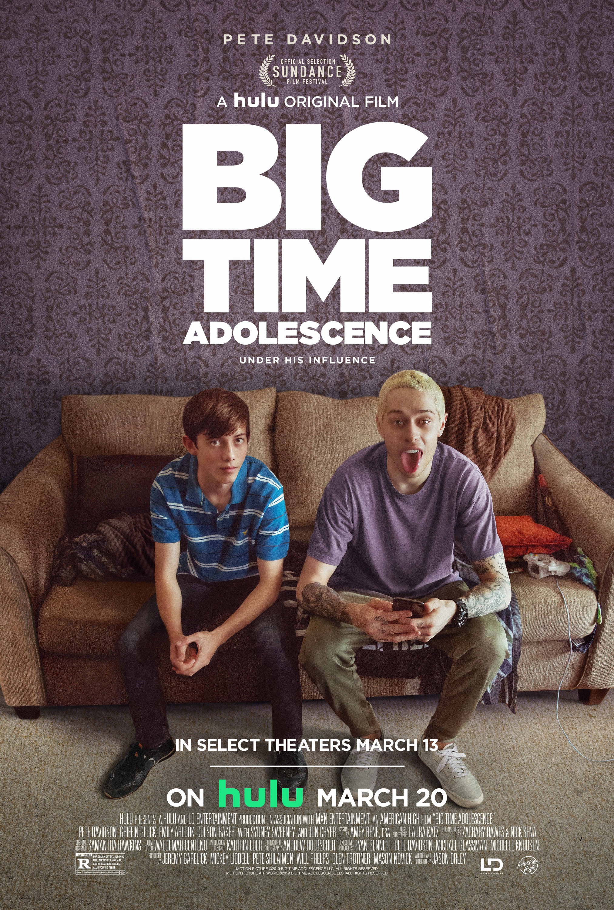 Mega Sized Movie Poster Image for Big Time Adolescence 