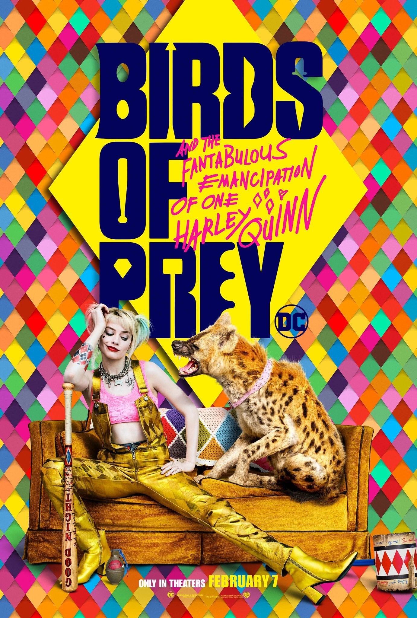 Mega Sized Movie Poster Image for Birds of Prey (And the Fantabulous Emancipation of One Harley Quinn) (#4 of 18)