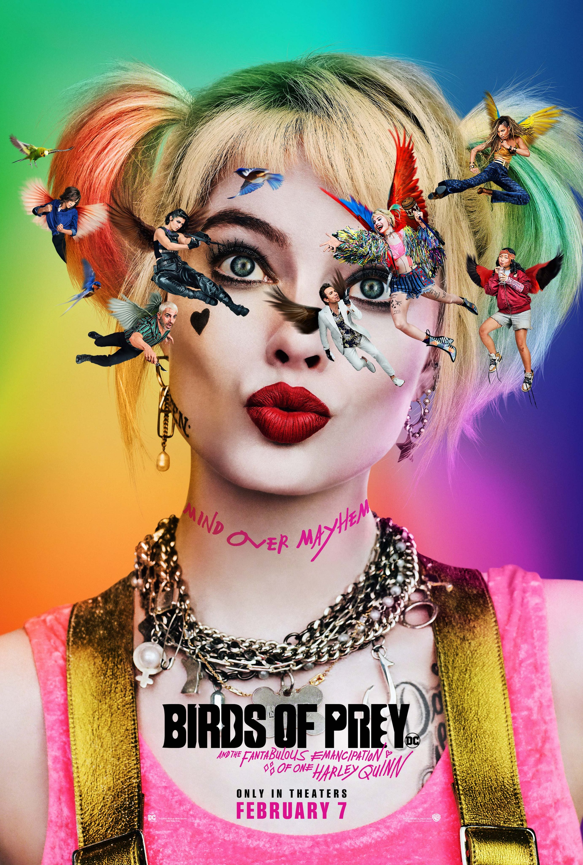 Mega Sized Movie Poster Image for Birds of Prey (And the Fantabulous Emancipation of One Harley Quinn) (#1 of 18)