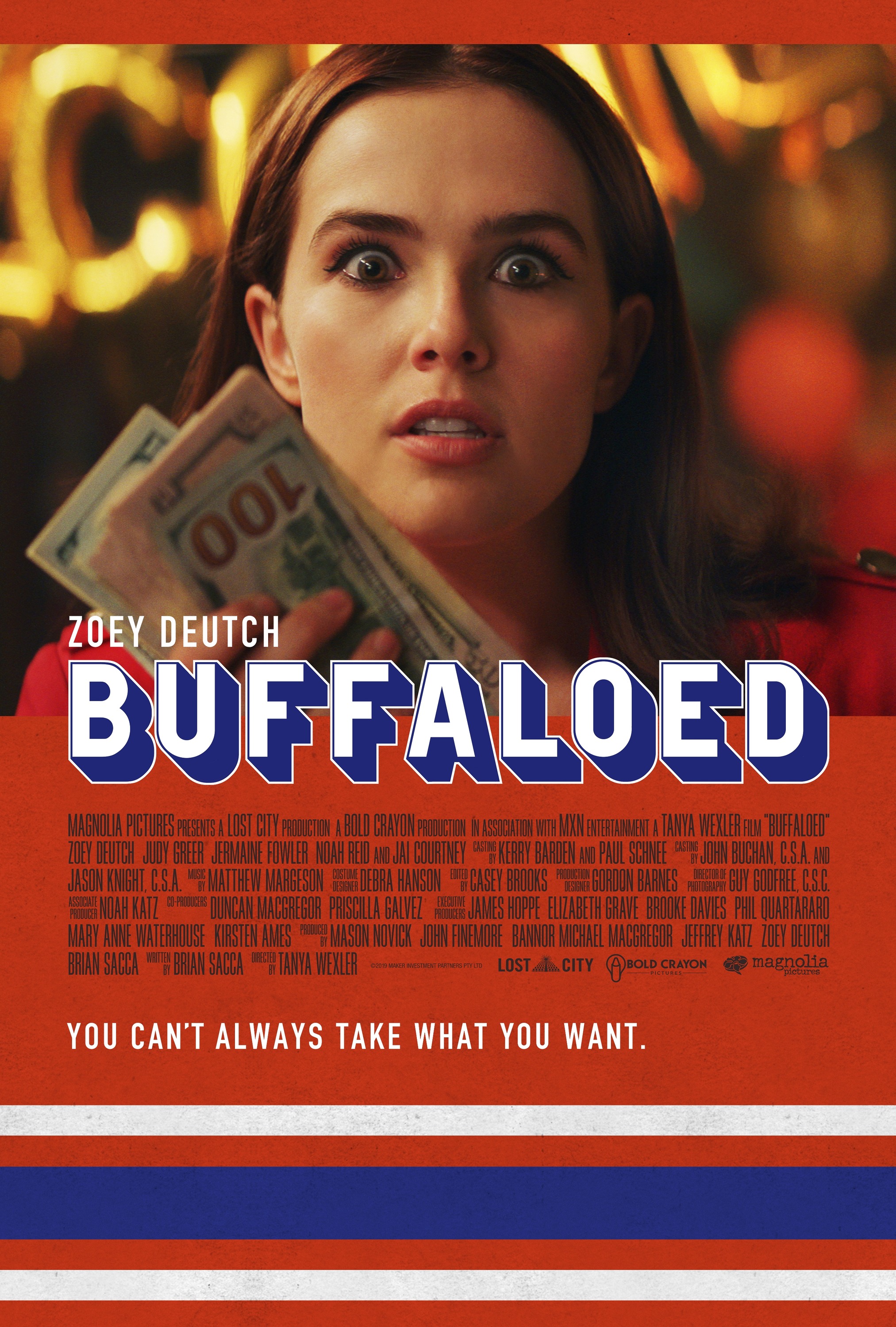 Mega Sized Movie Poster Image for Buffaloed 