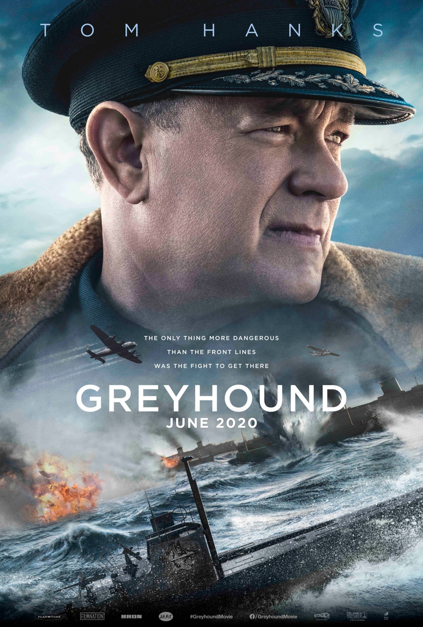Mega Sized Movie Poster Image for Greyhound (#2 of 3)