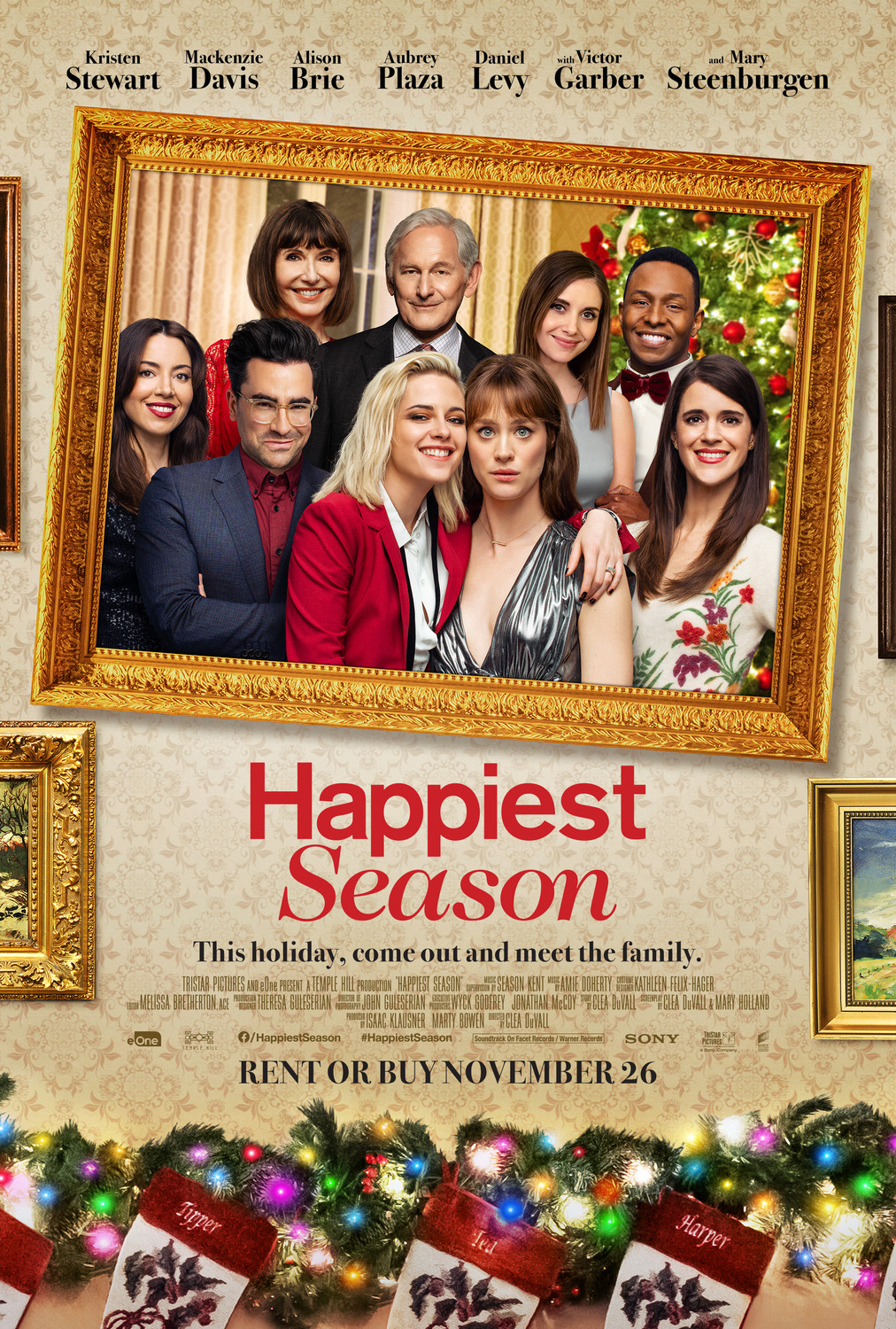 Extra Large Movie Poster Image for Happiest Season (#1 of 2)