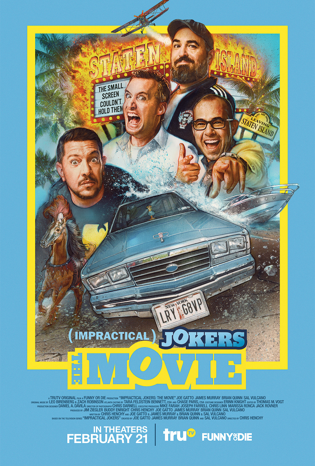 Extra Large Movie Poster Image for Impractical Jokers: The Movie 
