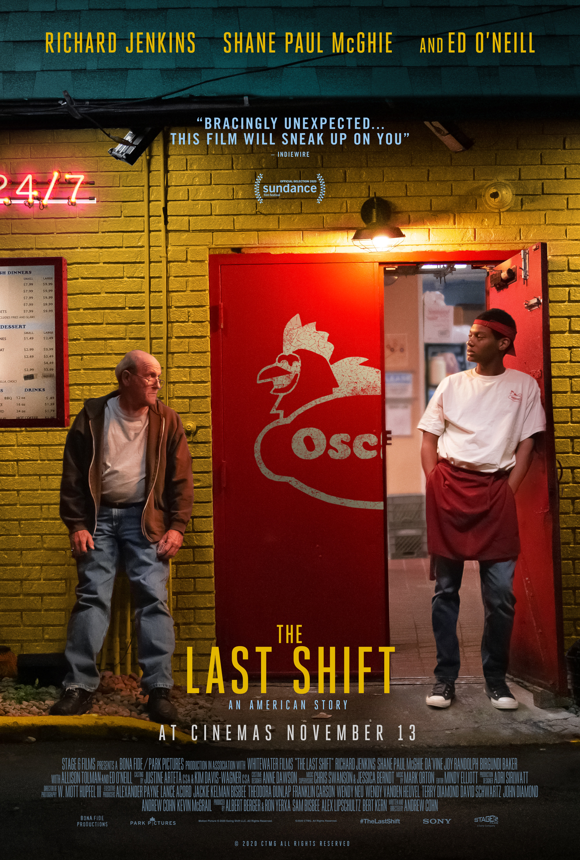 Mega Sized Movie Poster Image for The Last Shift 