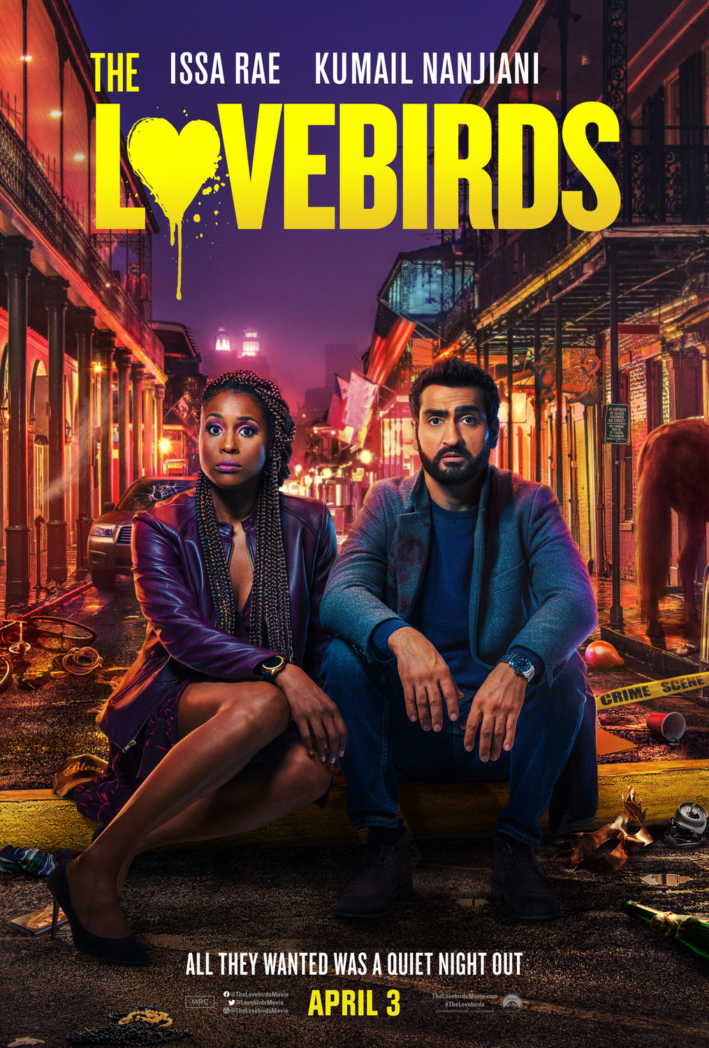 Extra Large Movie Poster Image for The Lovebirds 