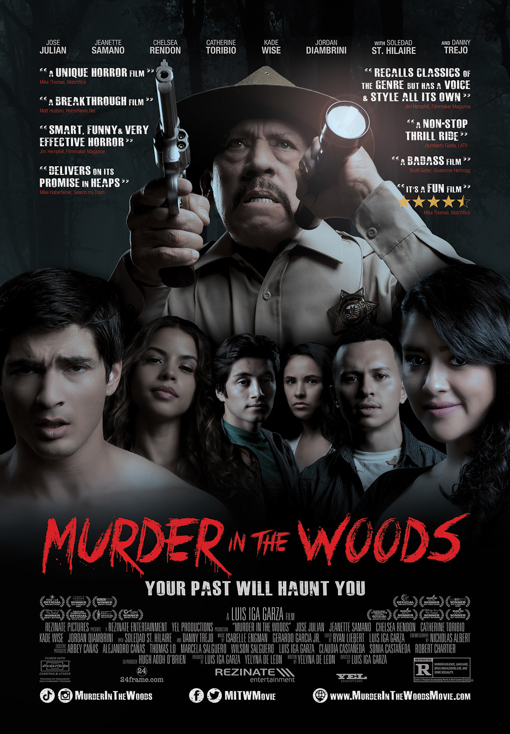 Extra Large Movie Poster Image for Murder in the Woods 