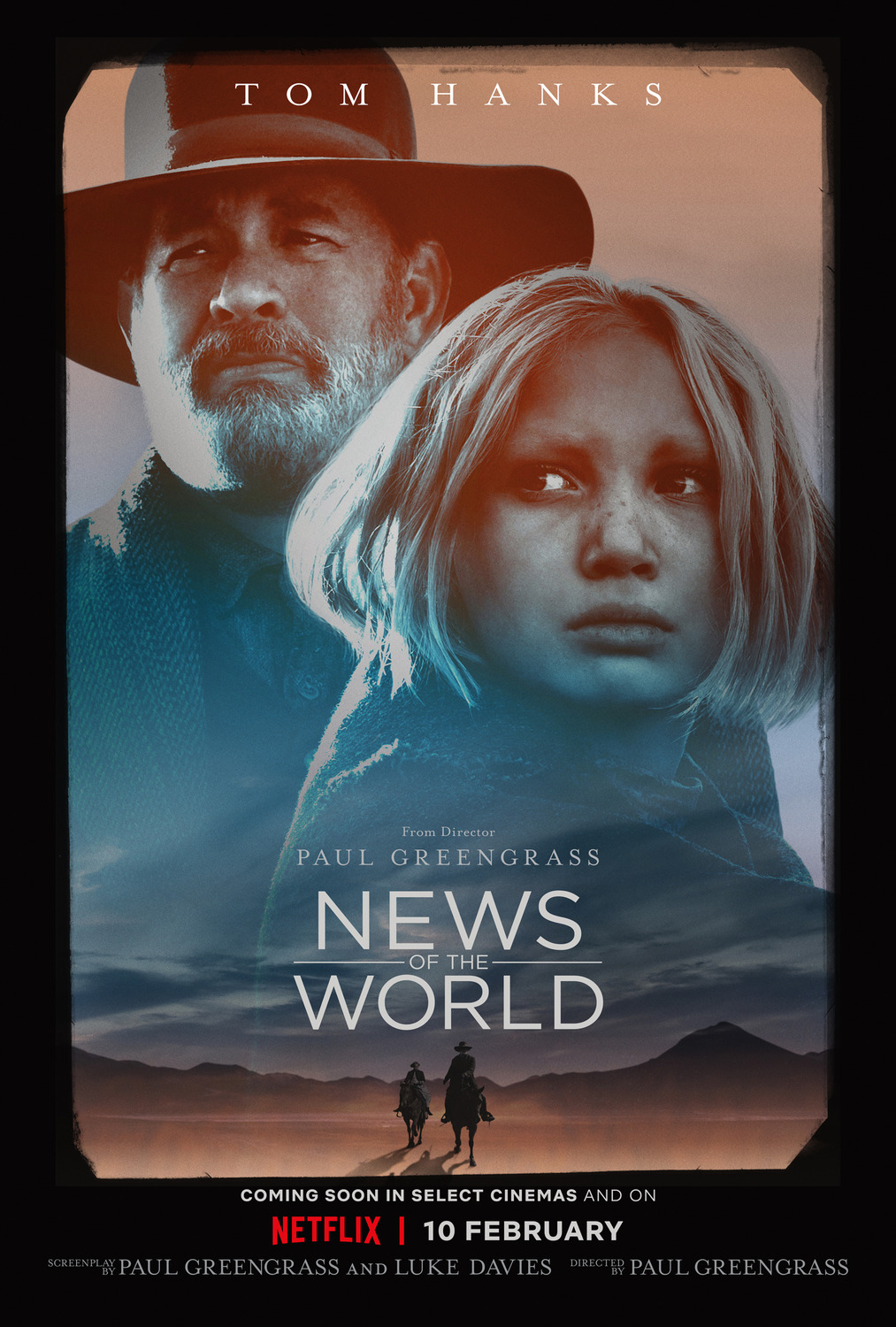Extra Large Movie Poster Image for News of the World (#2 of 2)