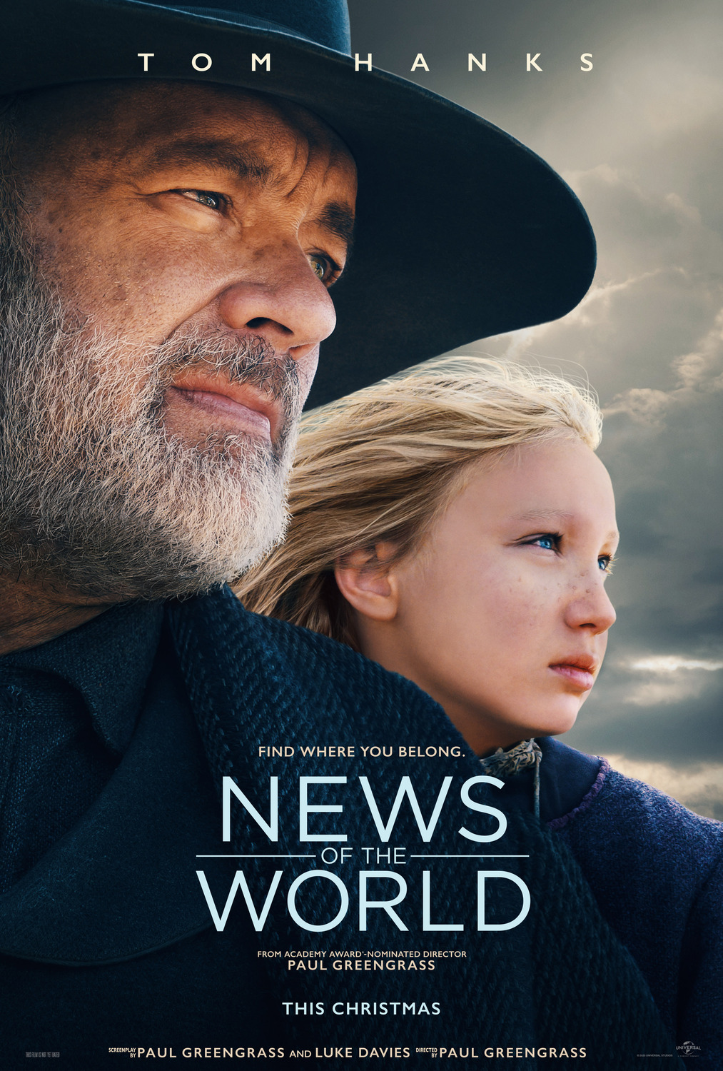 Extra Large Movie Poster Image for News of the World (#1 of 2)