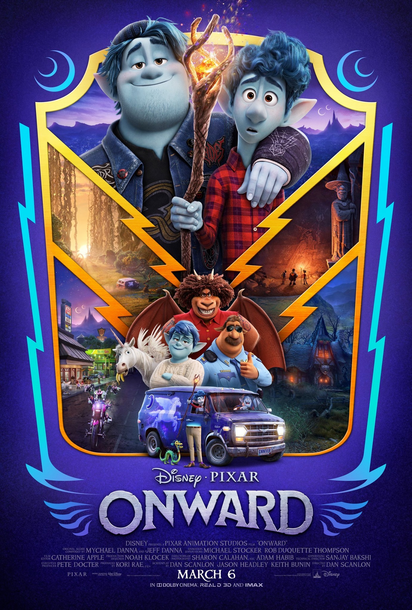 Mega Sized Movie Poster Image for Onward (#11 of 24)