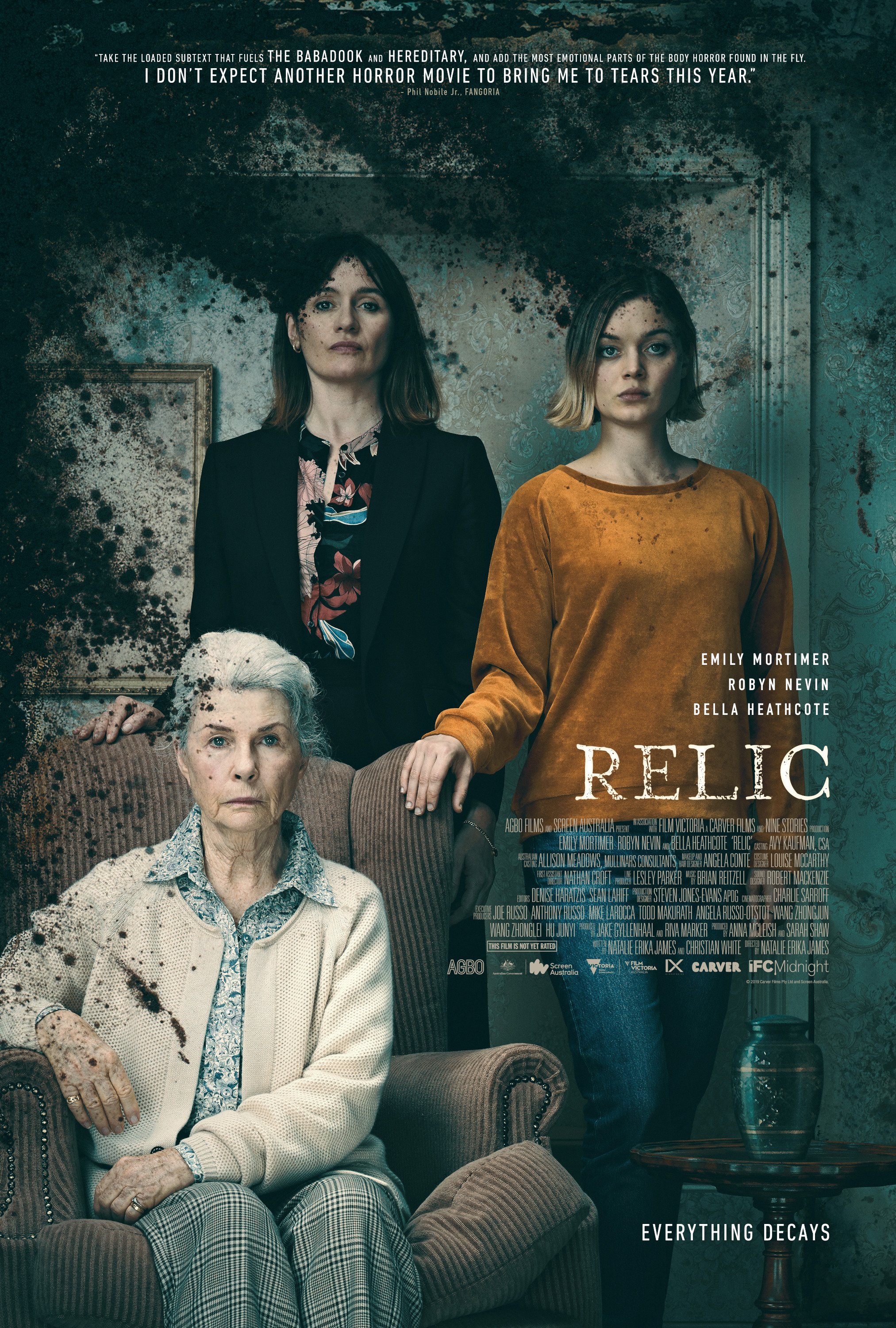 Mega Sized Movie Poster Image for Relic (#2 of 5)