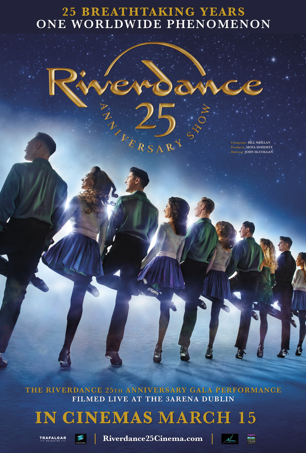 Extra Large Movie Poster Image for Riverdance 25th Anniversary Show 