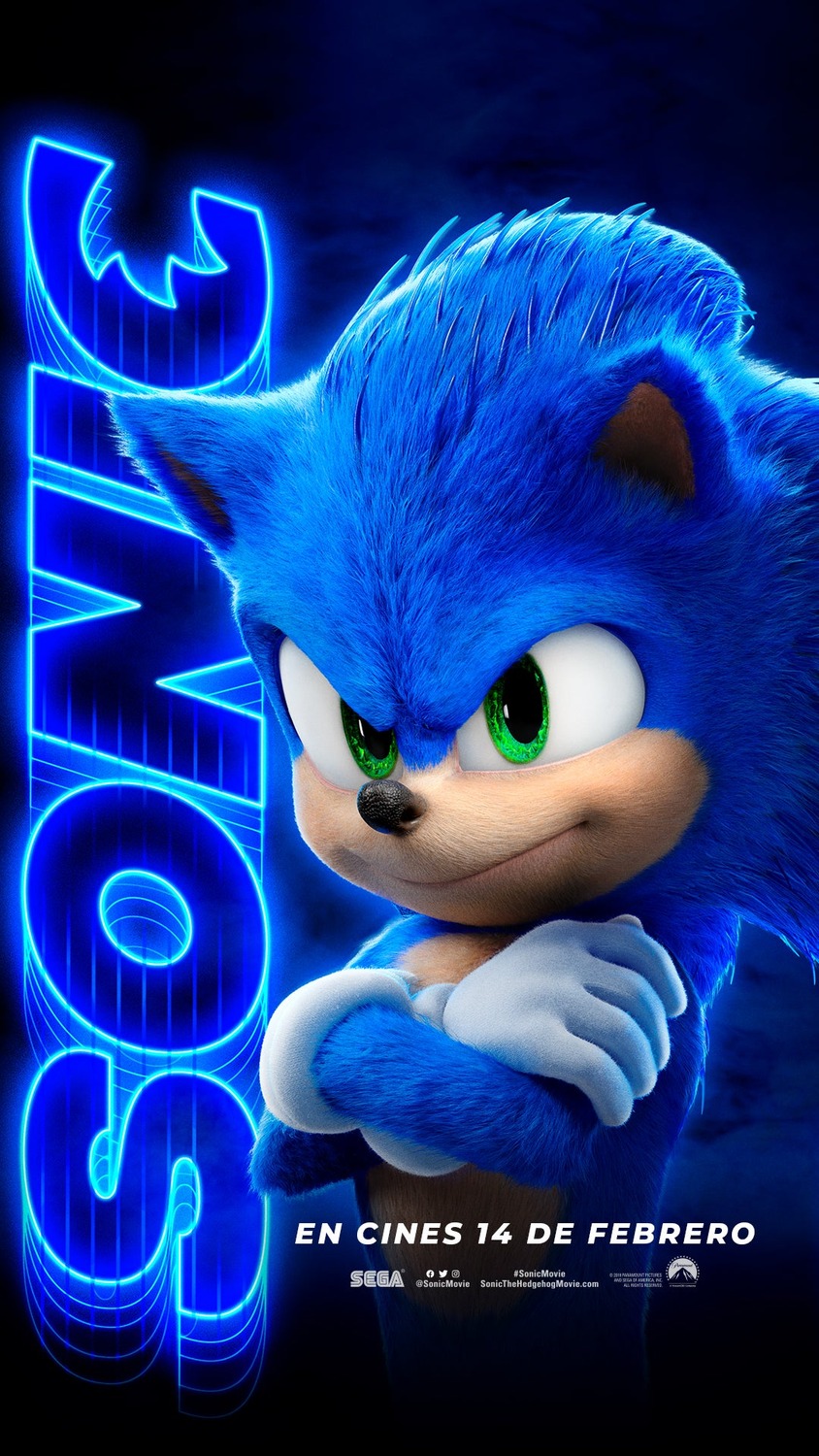 Extra Large Movie Poster Image for Sonic the Hedgehog (#12 of 28)