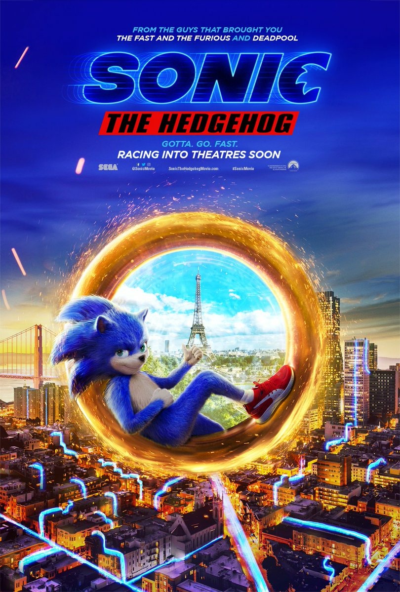 Extra Large Movie Poster Image for Sonic the Hedgehog (#5 of 28)