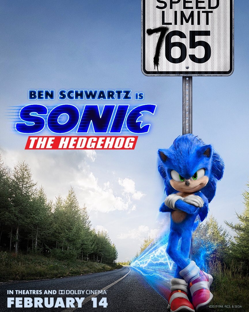 Extra Large Movie Poster Image for Sonic the Hedgehog (#9 of 28)