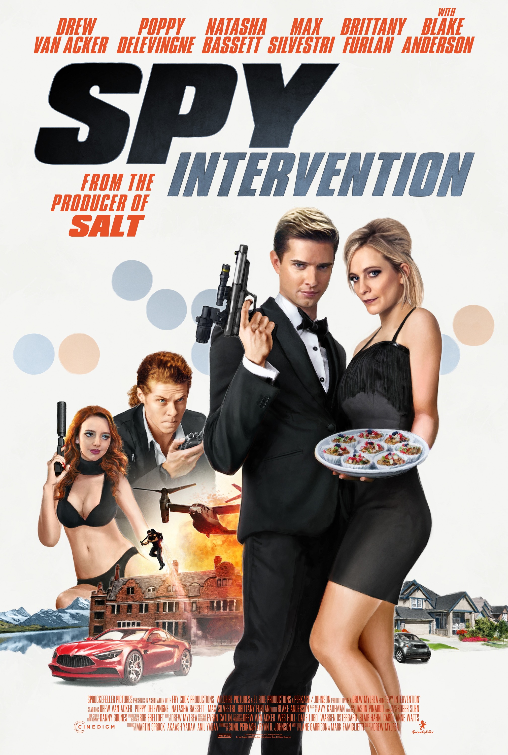 Mega Sized Movie Poster Image for Spy Intervention 
