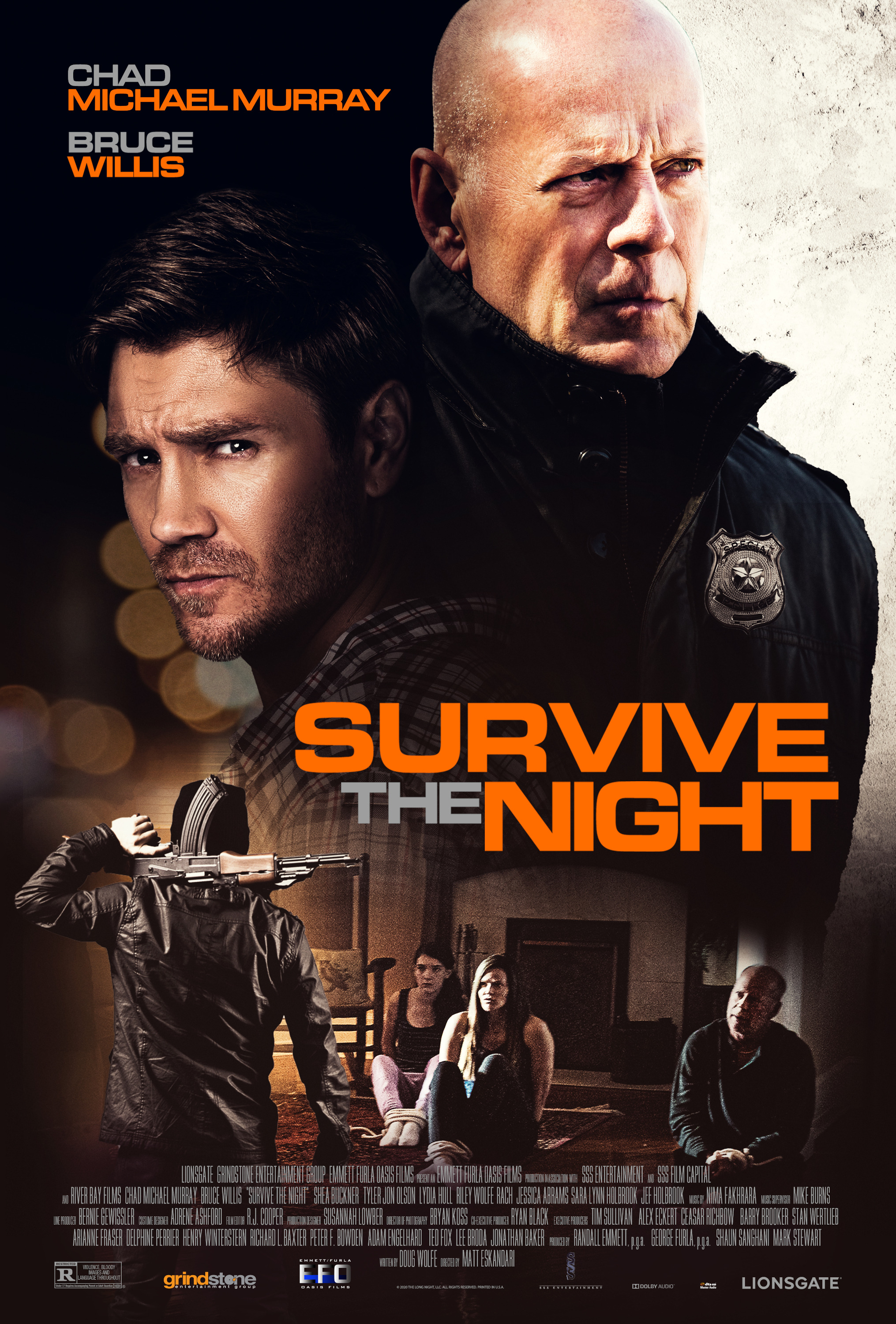 Mega Sized Movie Poster Image for Survive the Night (#1 of 2)