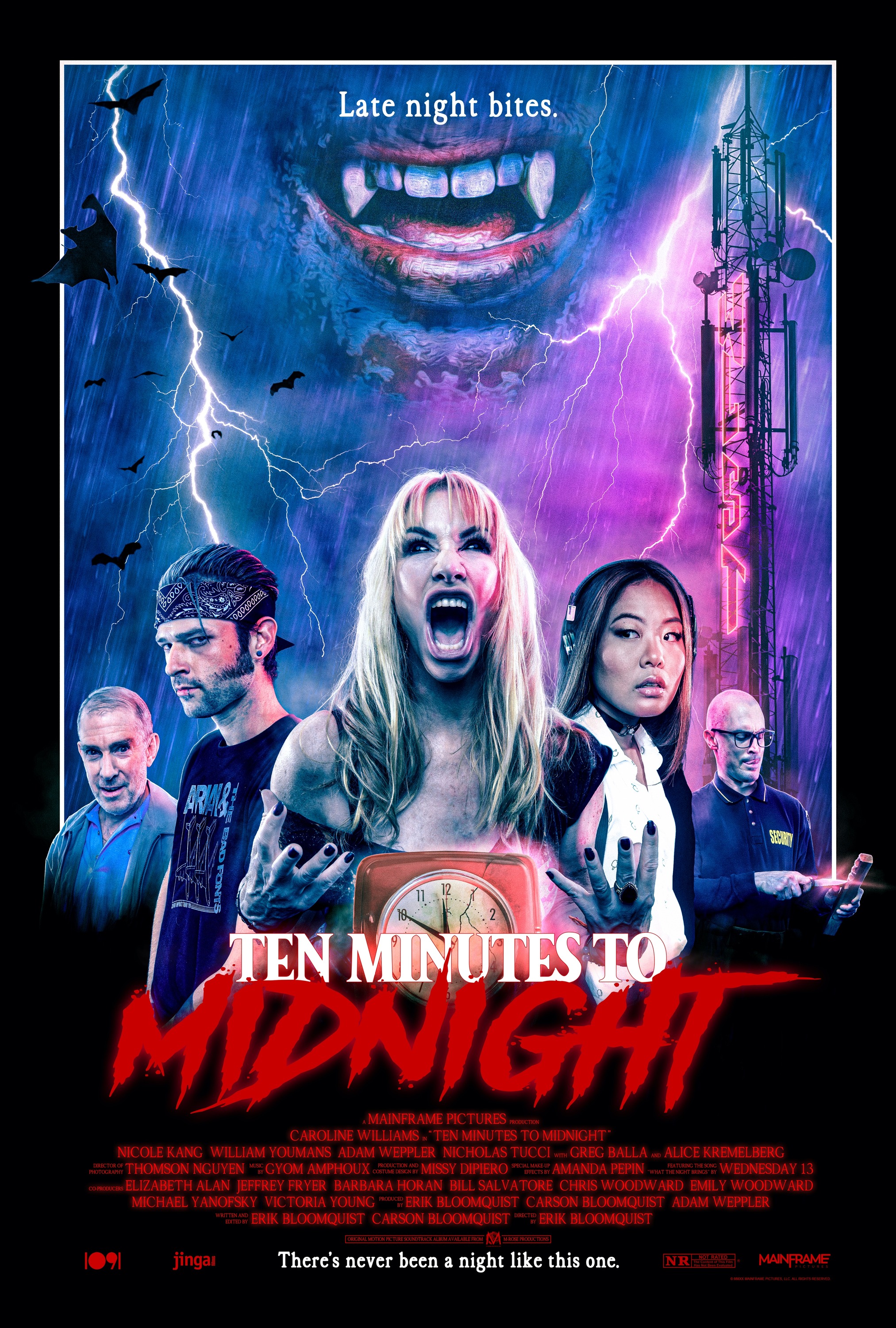 Mega Sized Movie Poster Image for Ten Minutes to Midnight 
