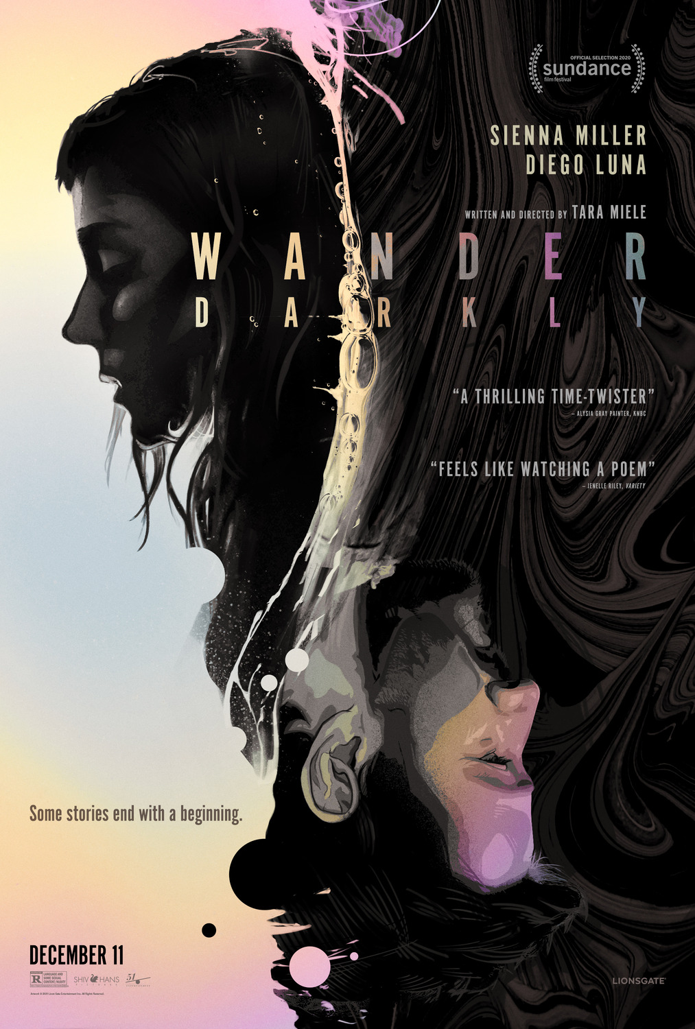 Extra Large Movie Poster Image for Wander Darkly 