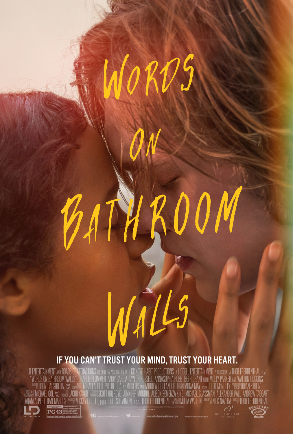 Extra Large Movie Poster Image for Words on Bathroom Walls 