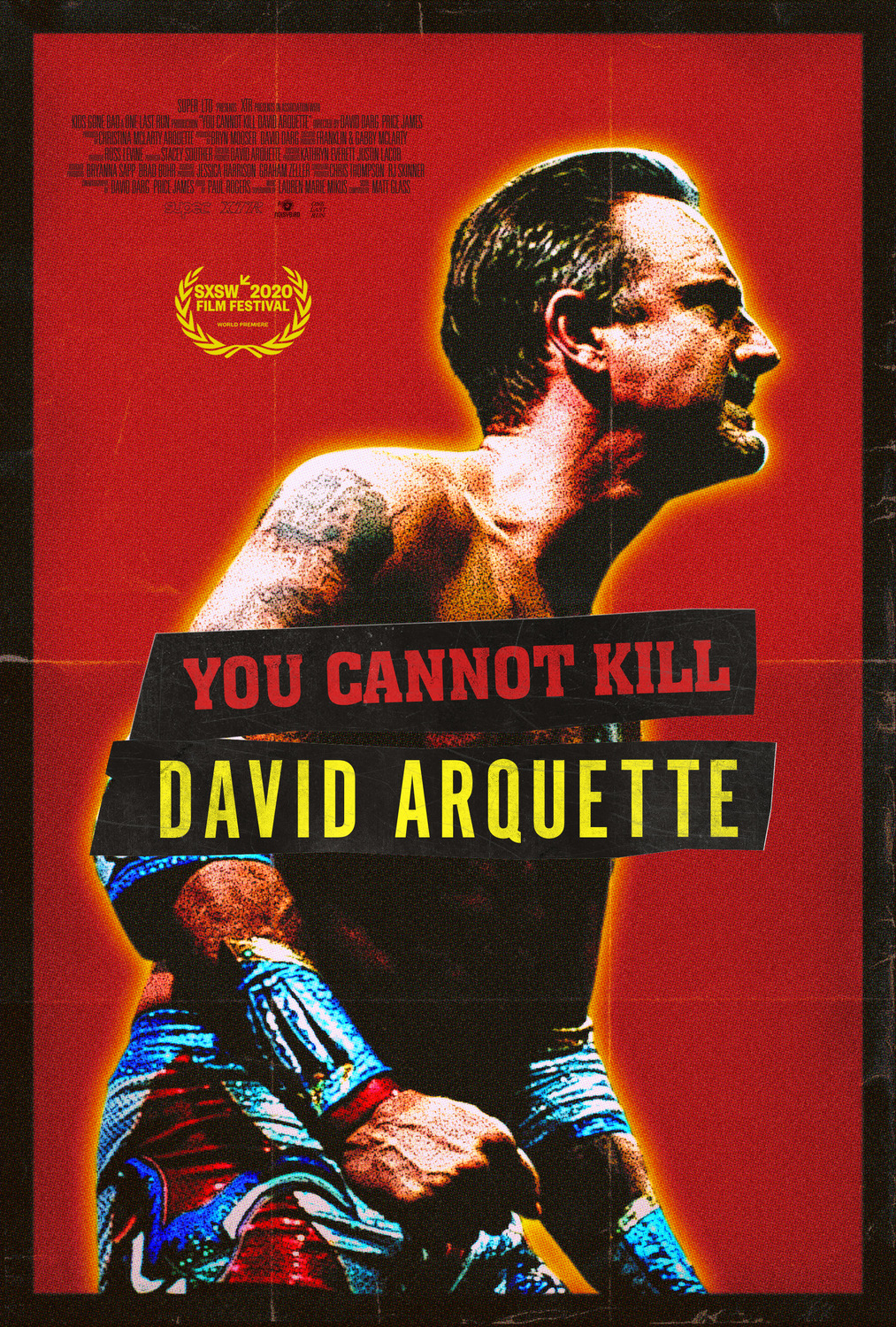 Extra Large Movie Poster Image for You Cannot Kill David Arquette 