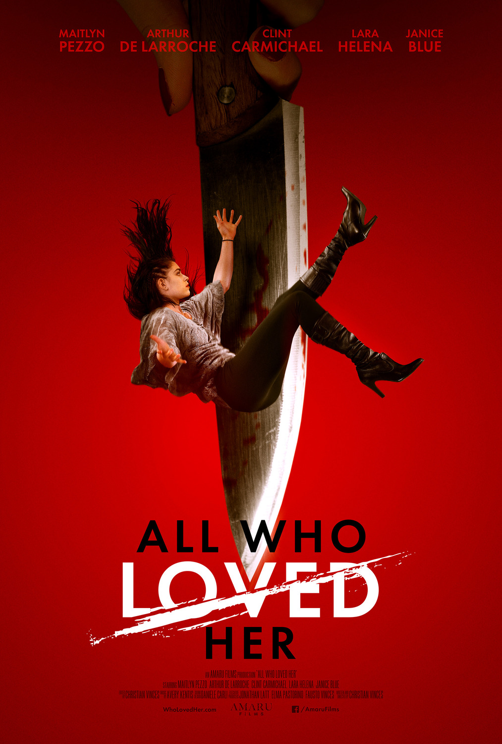 Extra Large Movie Poster Image for All Who Loved Her 