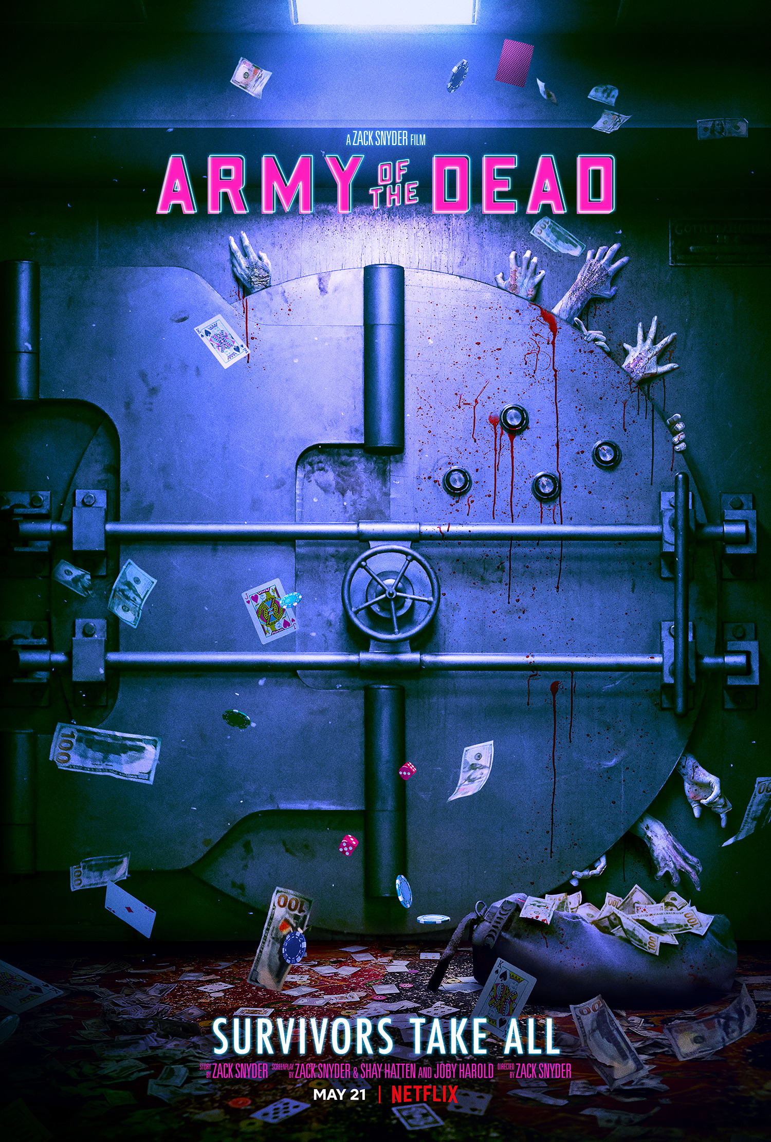 Mega Sized Movie Poster Image for Army of the Dead (#1 of 25)