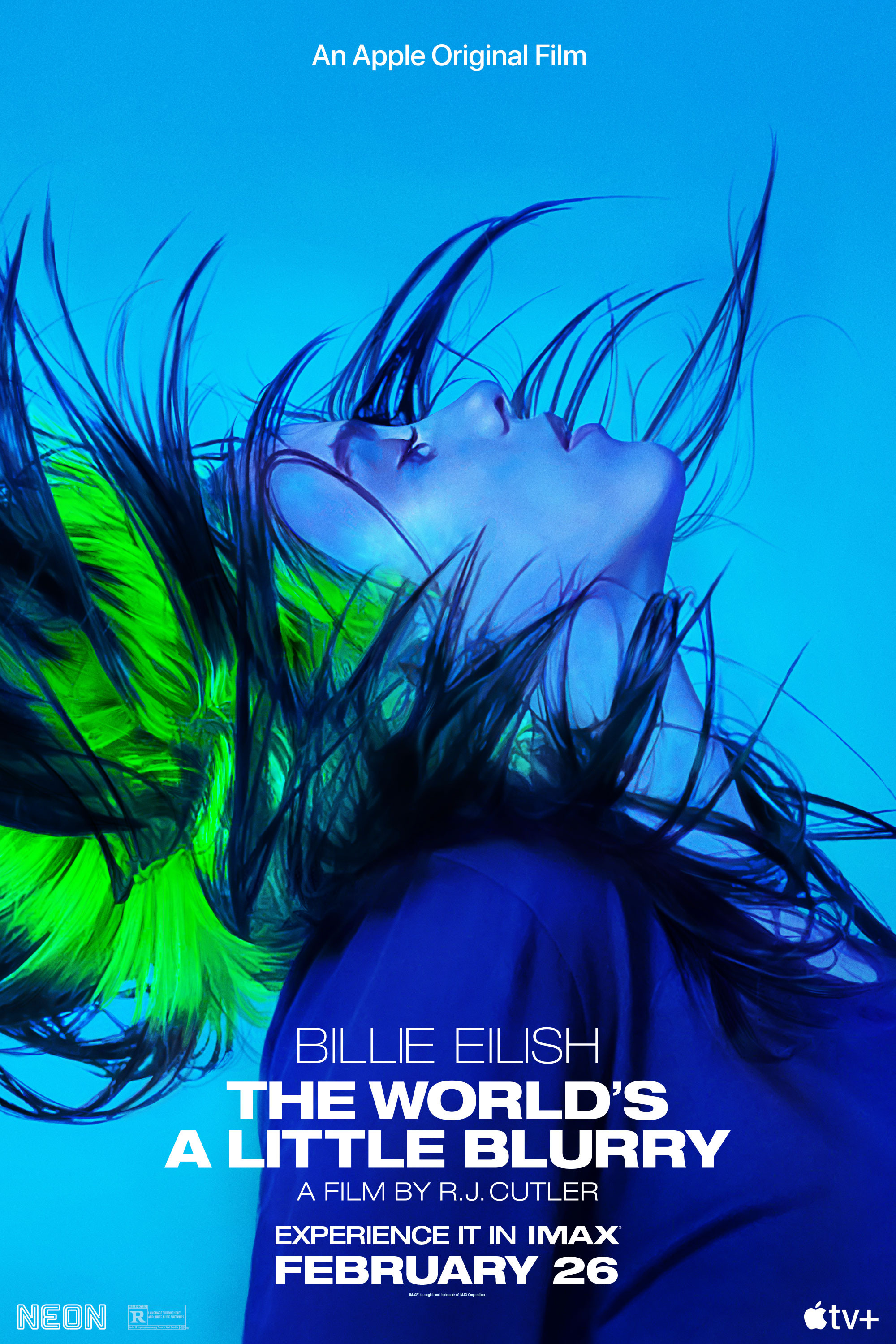 Mega Sized Movie Poster Image for Billie Eilish: The World's a Little Blurry (#3 of 3)