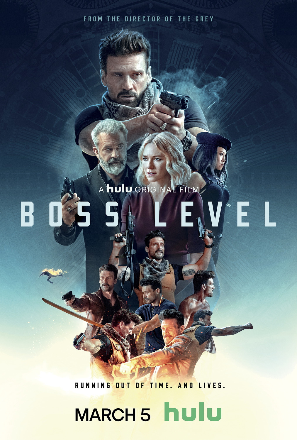 Extra Large Movie Poster Image for Boss Level (#3 of 4)