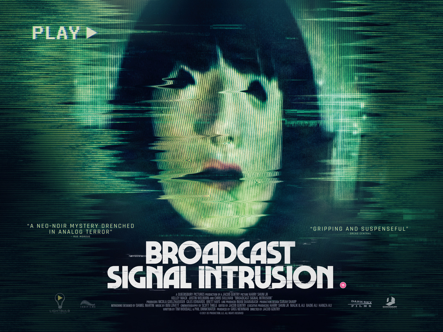 Extra Large Movie Poster Image for Broadcast Signal Intrusion (#3 of 3)