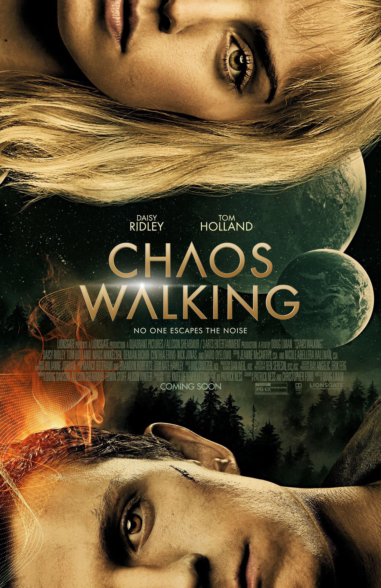 Mega Sized Movie Poster Image for Chaos Walking (#1 of 12)