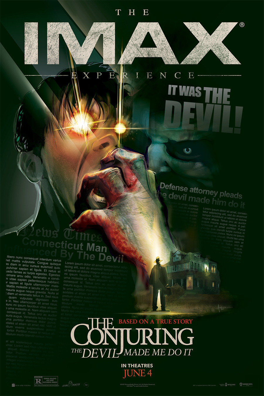 Extra Large Movie Poster Image for The Conjuring: The Devil Made Me Do It (#2 of 2)