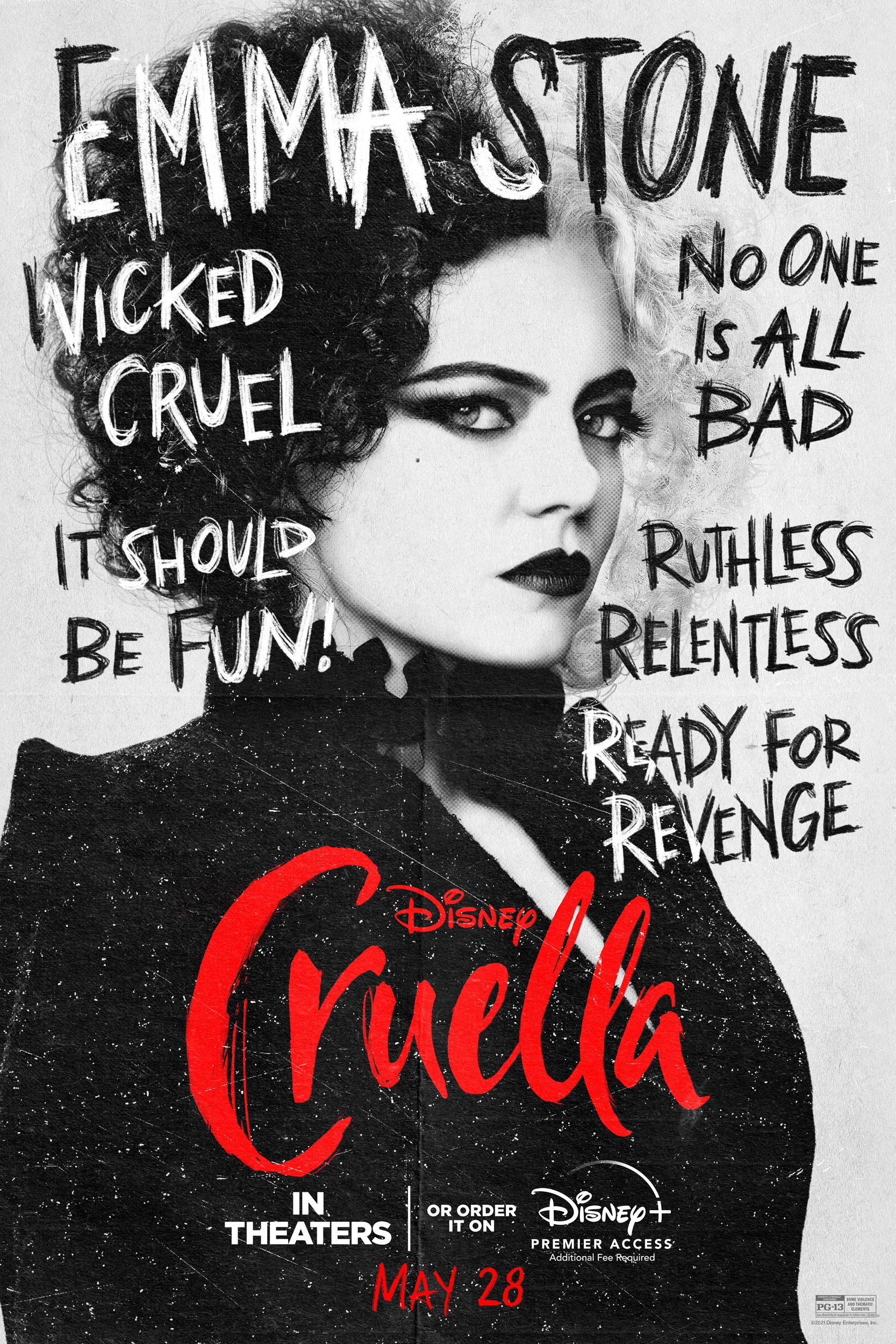 Mega Sized Movie Poster Image for Cruella (#4 of 14)