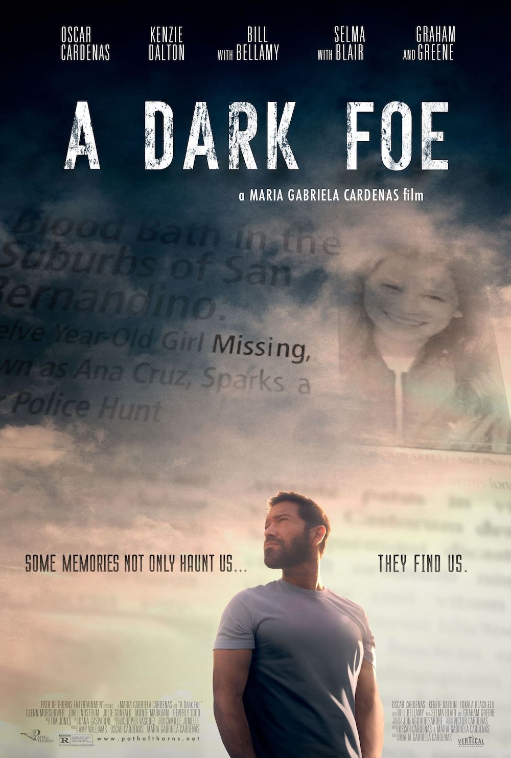 Extra Large Movie Poster Image for A Dark Foe 