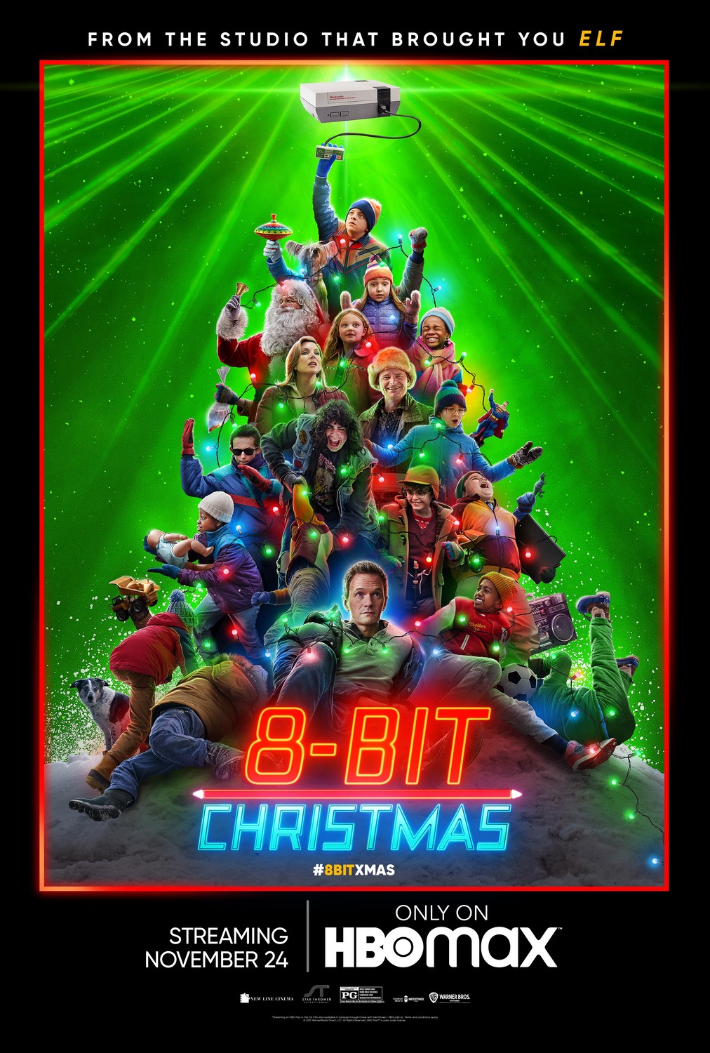 Extra Large Movie Poster Image for 8 Bit Christmas 