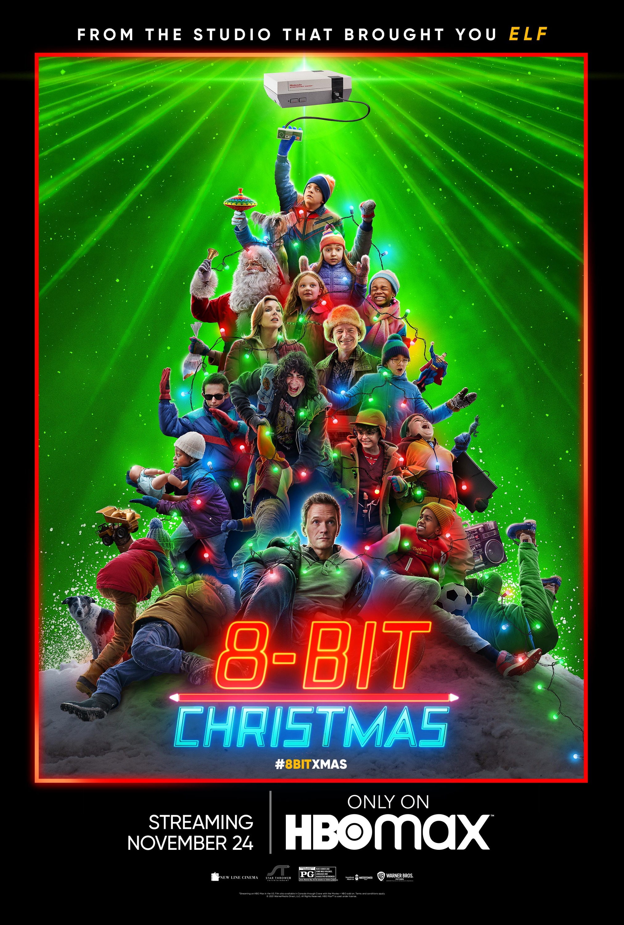 Mega Sized Movie Poster Image for 8 Bit Christmas 