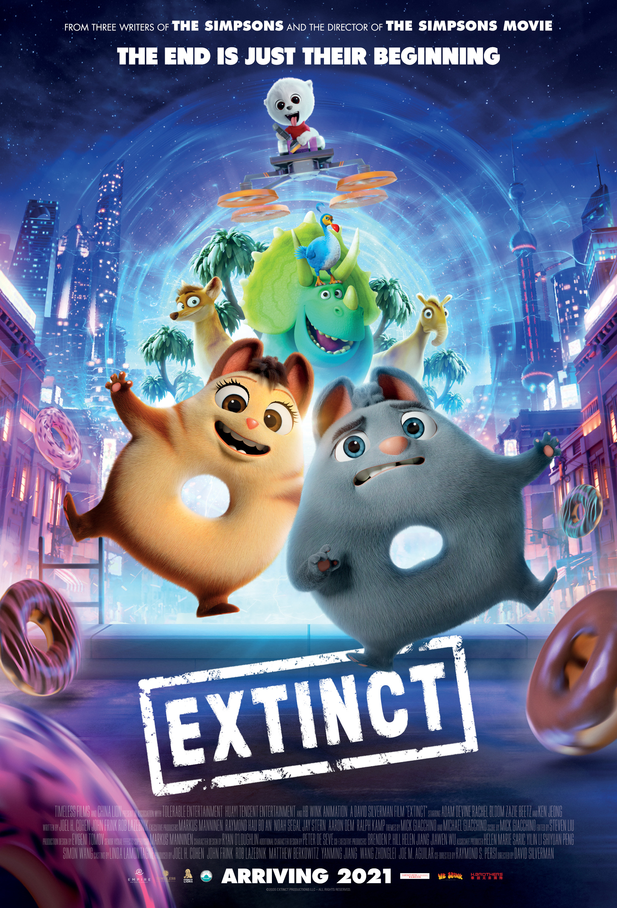 Mega Sized Movie Poster Image for Extinct (#1 of 3)