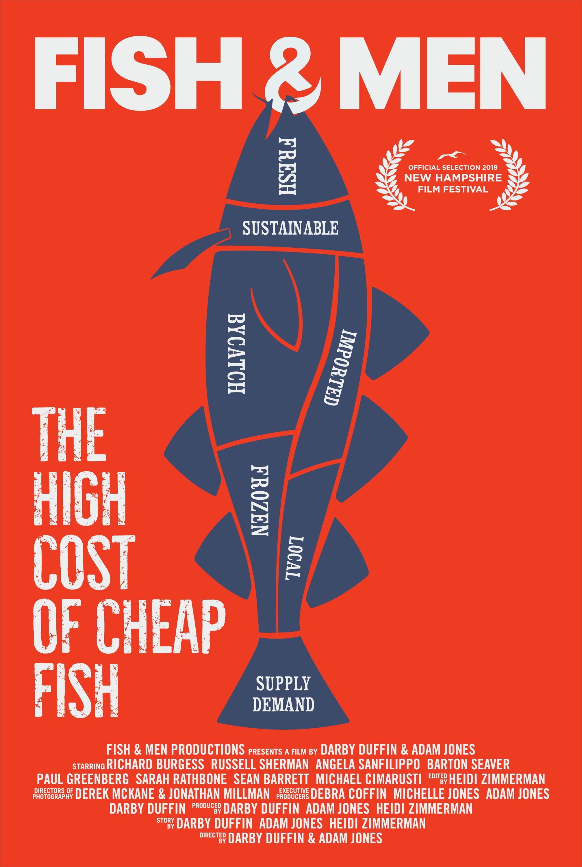 Mega Sized Movie Poster Image for Fish & Men 
