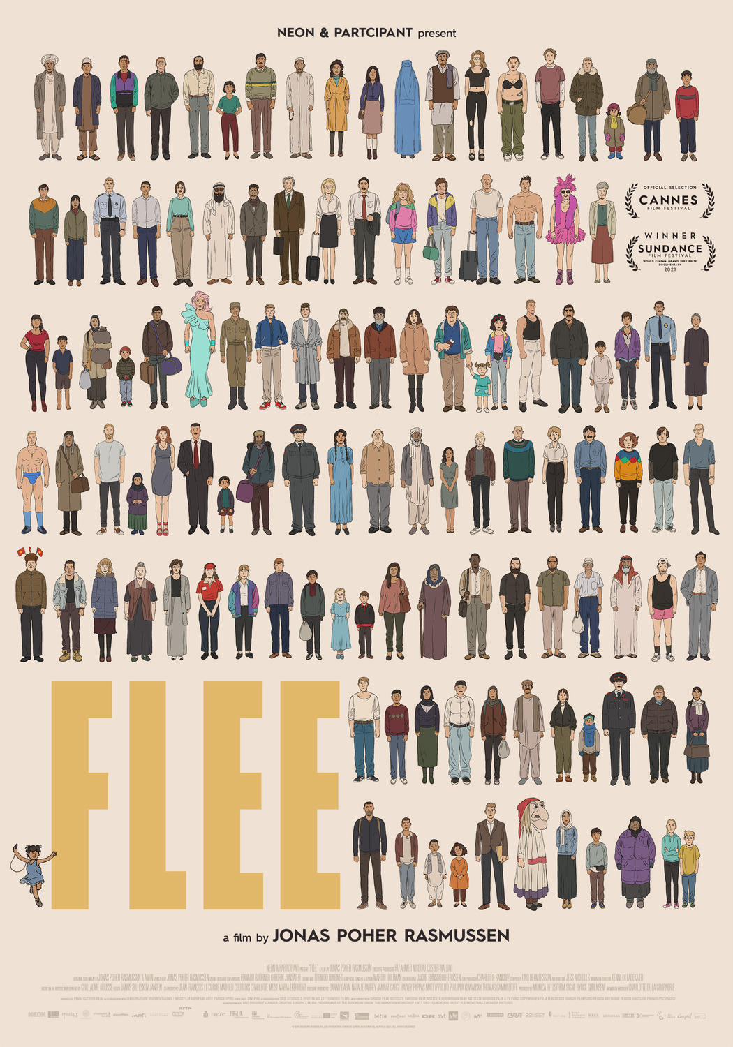 Extra Large Movie Poster Image for Flee (#2 of 3)