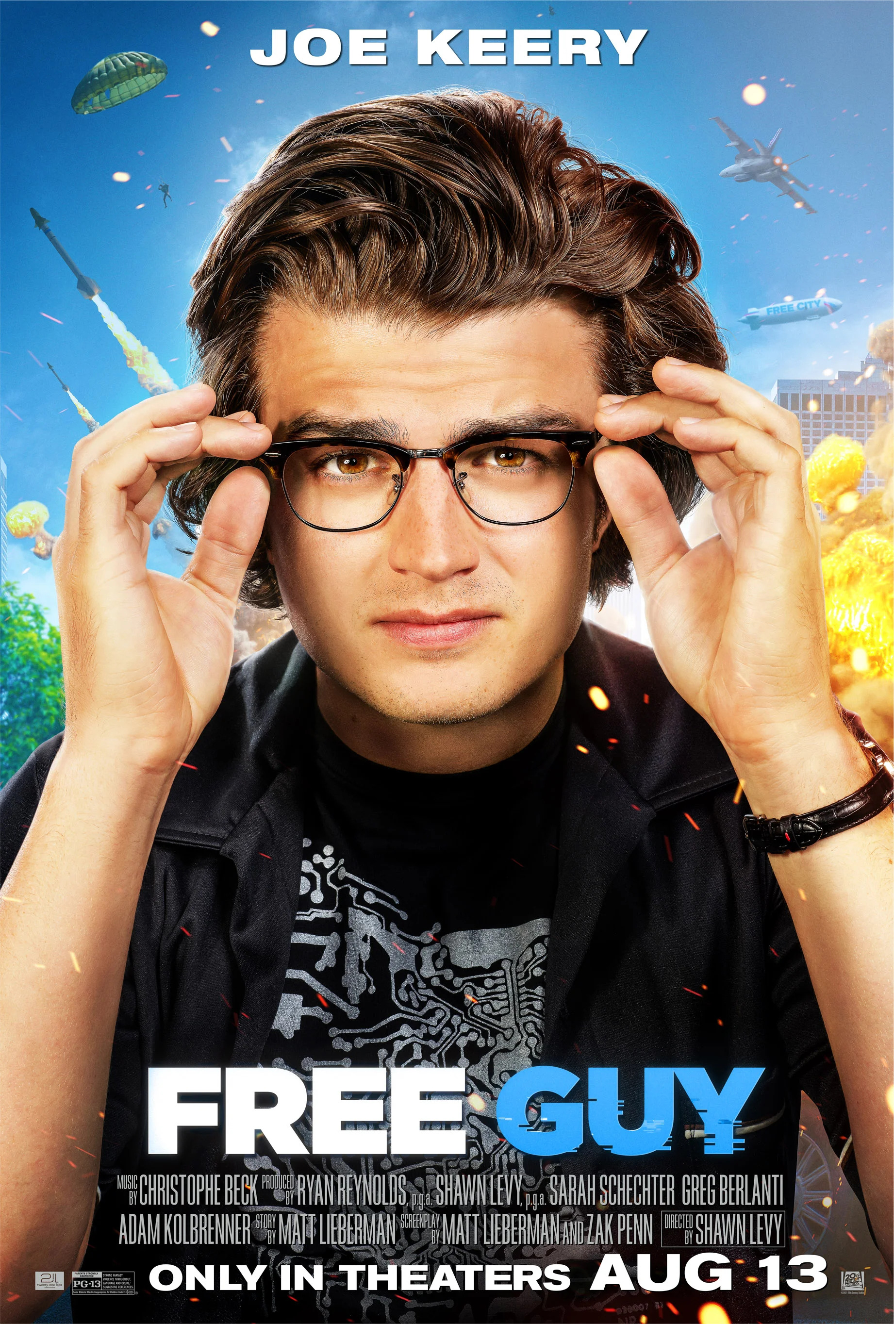 Mega Sized Movie Poster Image for Free Guy (#11 of 16)