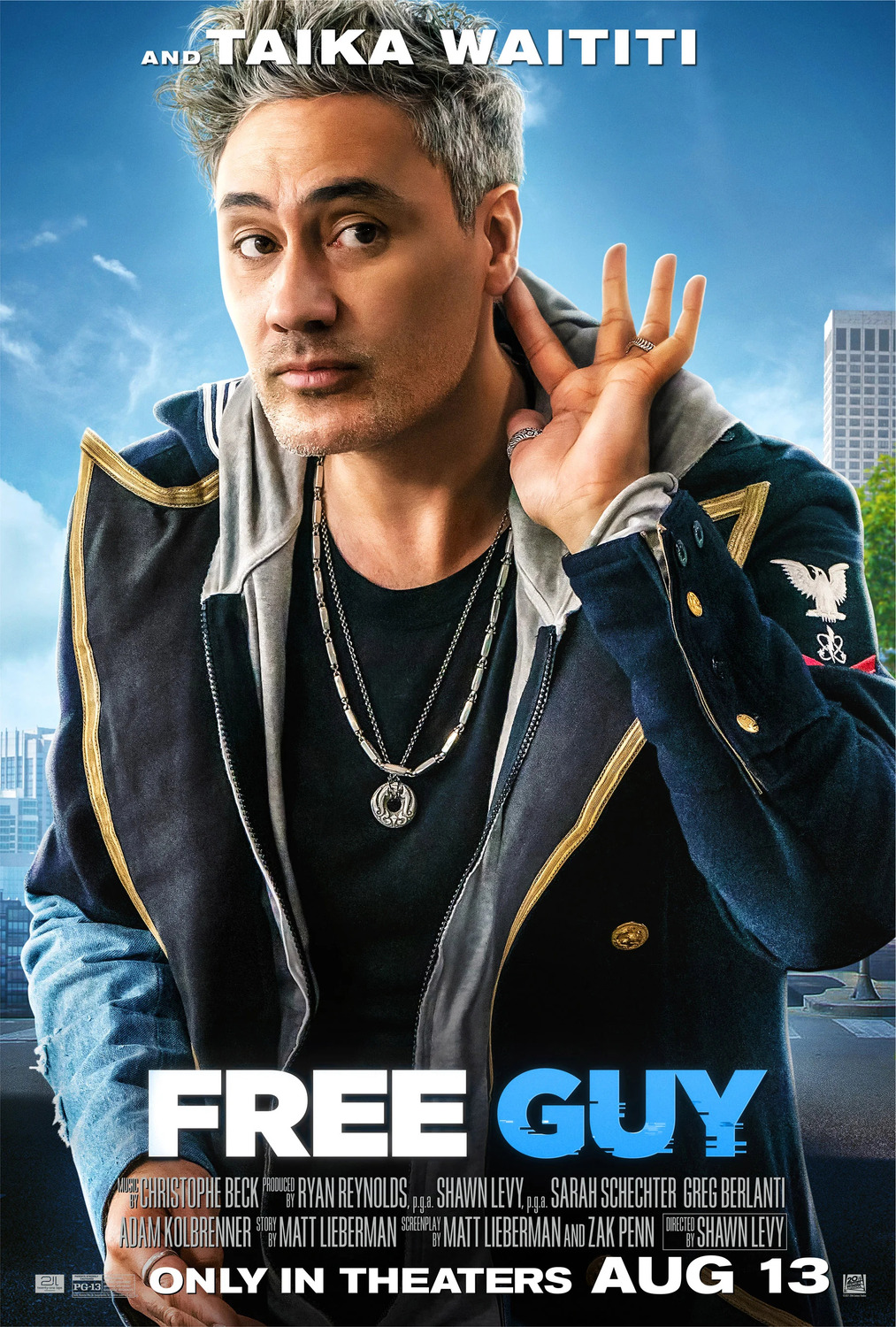 Extra Large Movie Poster Image for Free Guy (#12 of 16)