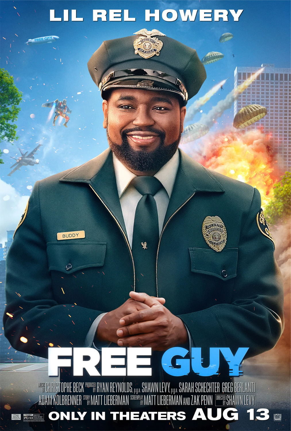 Extra Large Movie Poster Image for Free Guy (#9 of 16)