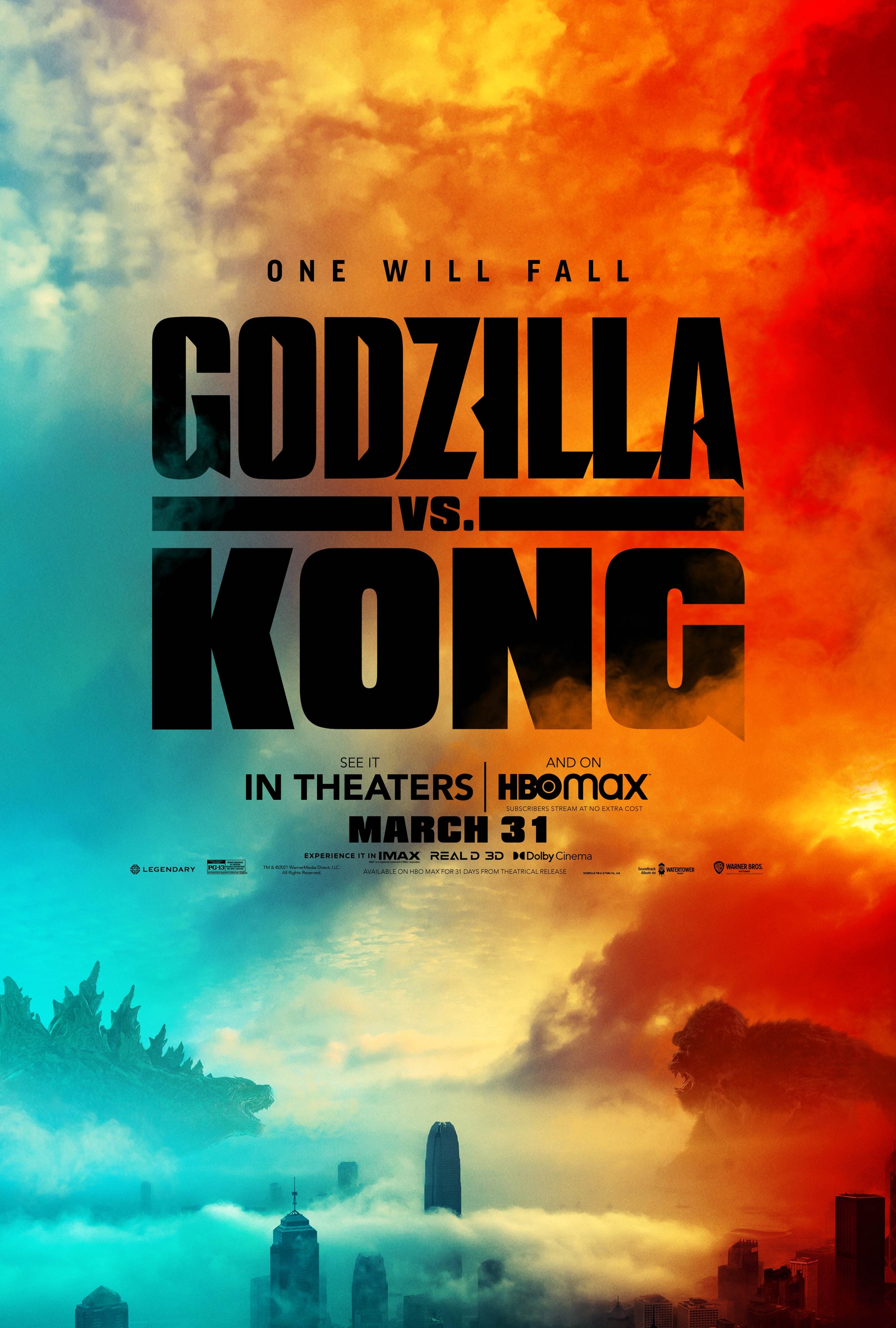 Mega Sized Movie Poster Image for Godzilla vs. Kong (#18 of 20)