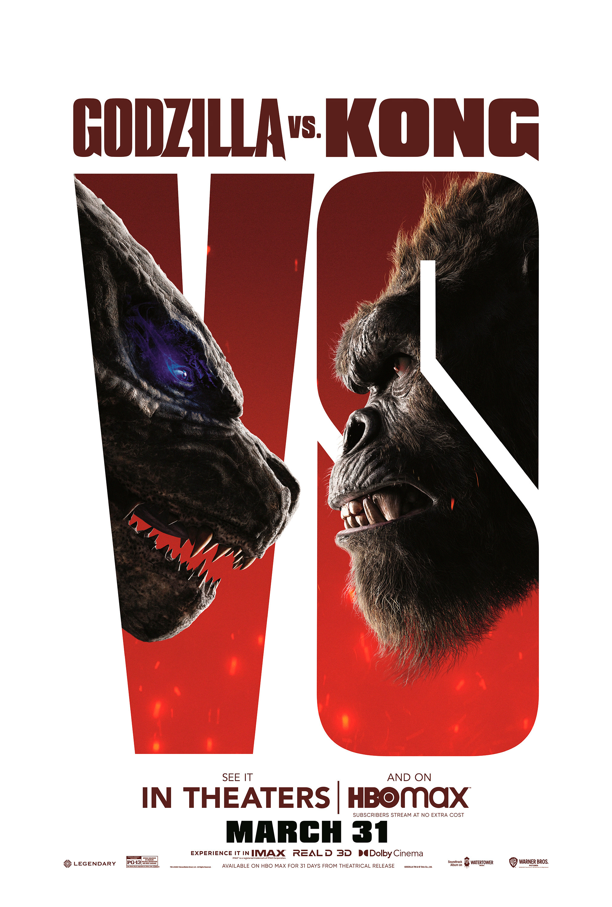 Mega Sized Movie Poster Image for Godzilla vs. Kong (#6 of 20)