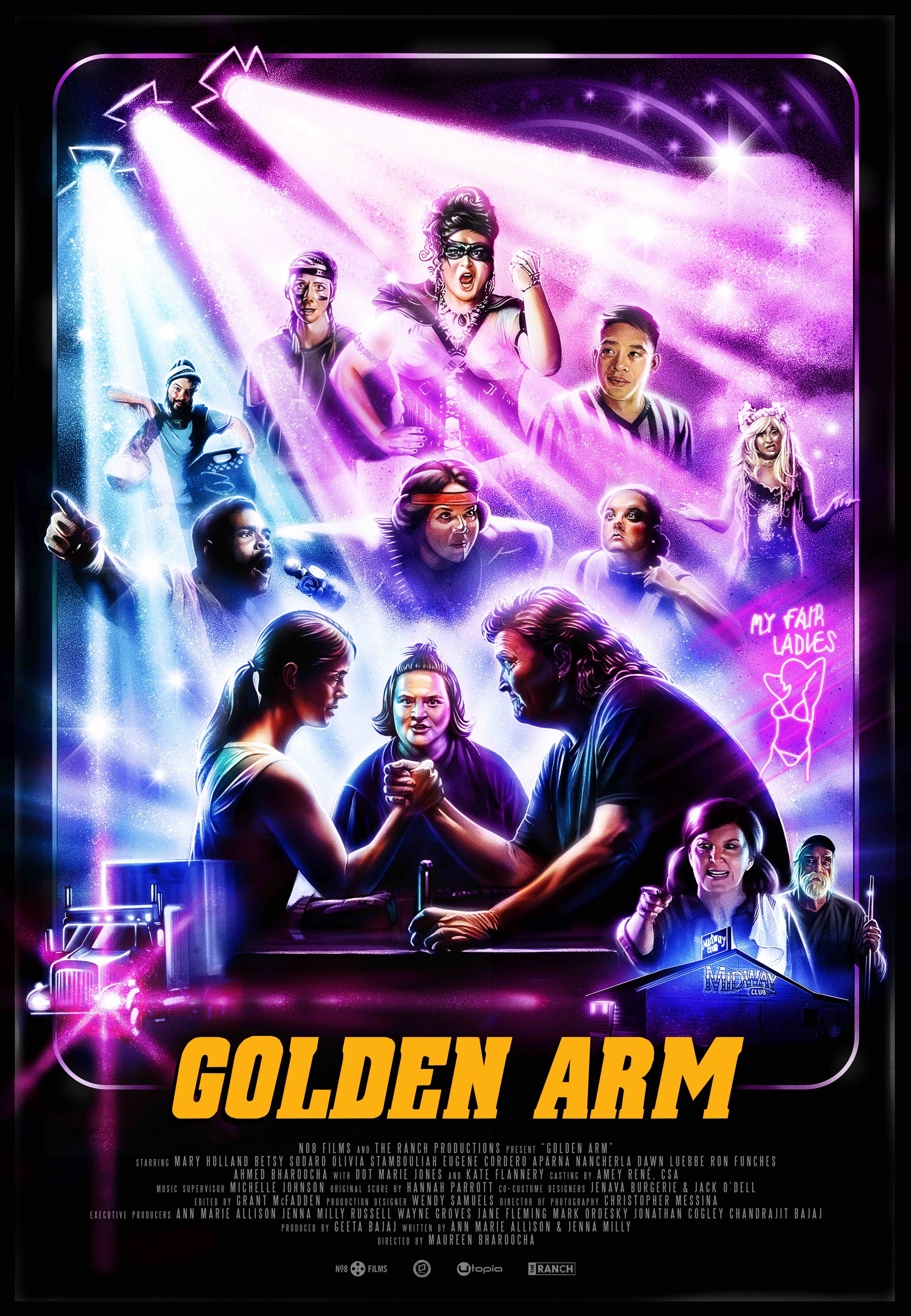 Mega Sized Movie Poster Image for Golden Arm 