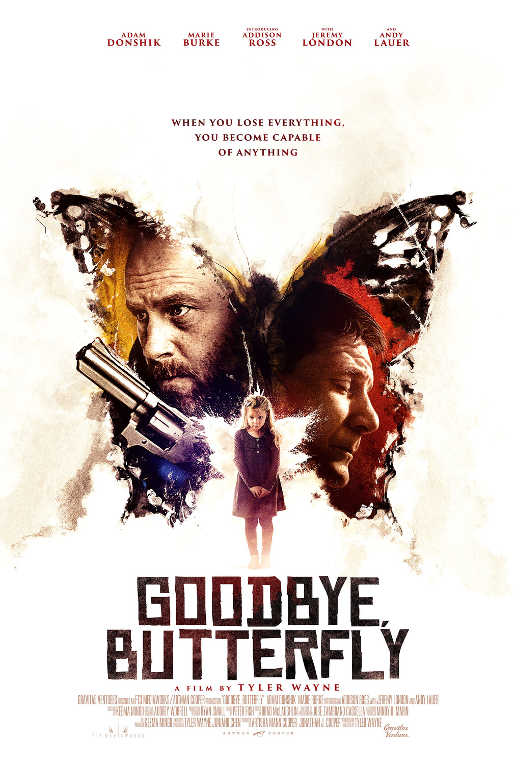 Extra Large Movie Poster Image for Goodbye, Butterfly 