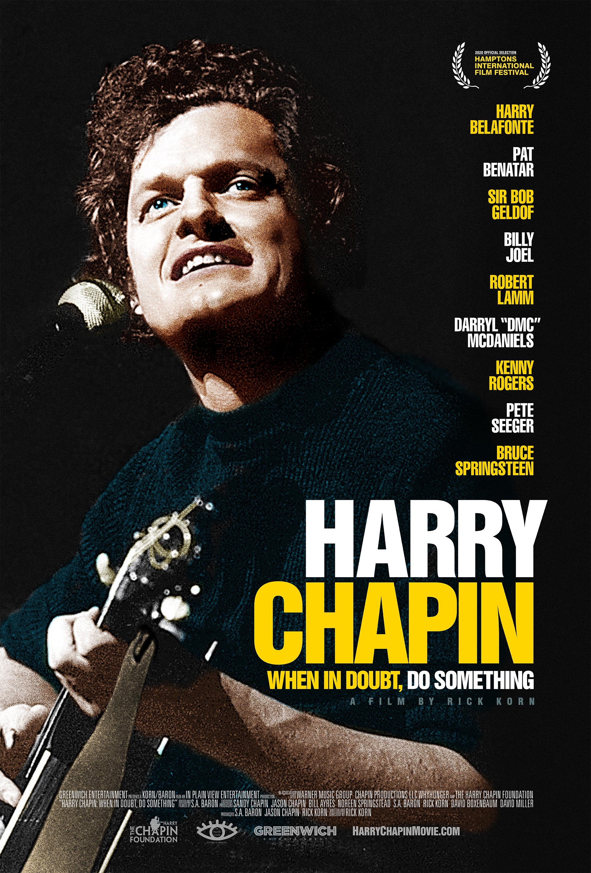 Mega Sized Movie Poster Image for Harry Chapin: When in Doubt, Do Something 