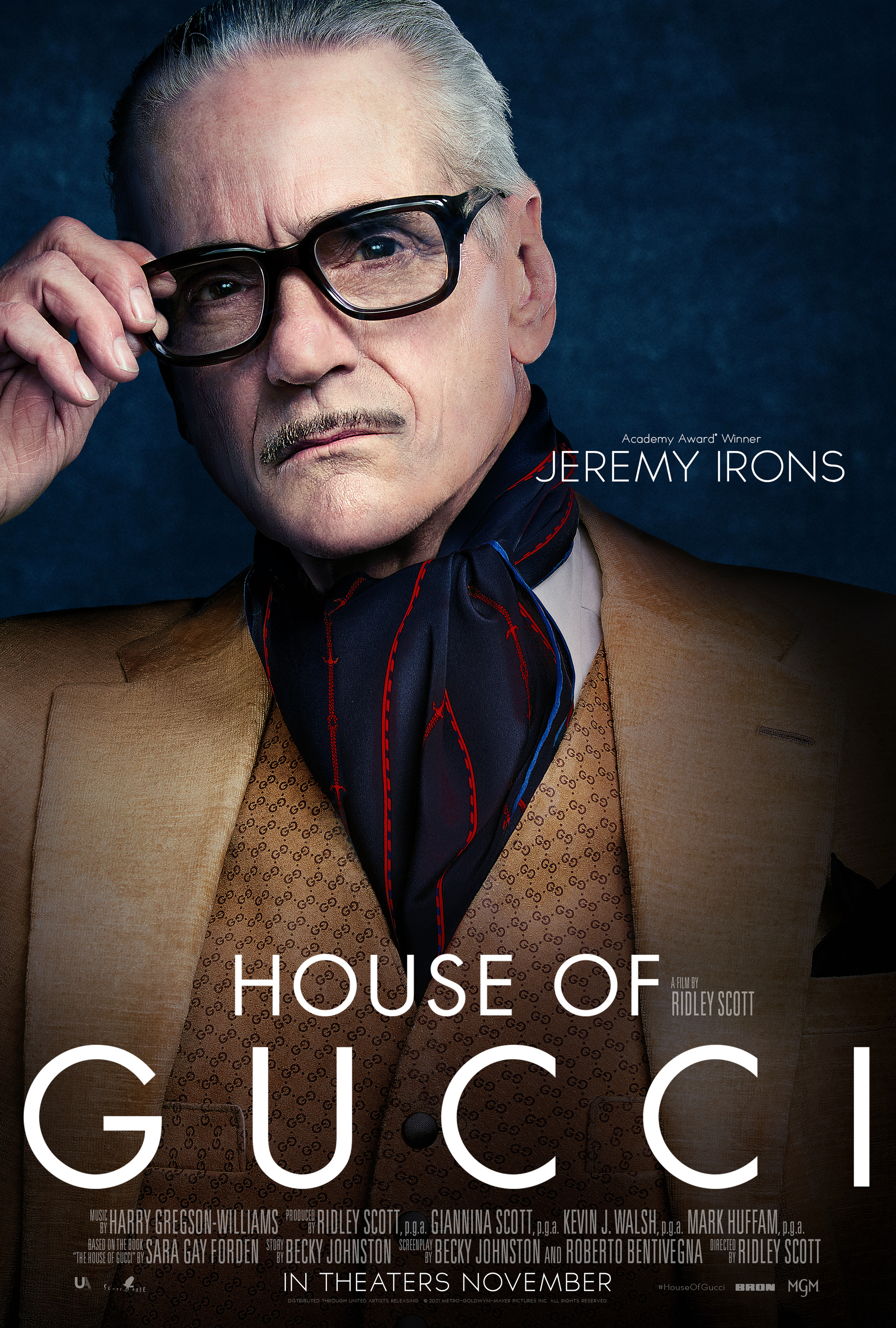 Mega Sized Movie Poster Image for House of Gucci (#4 of 15)