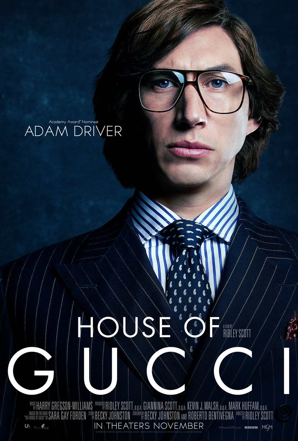 Extra Large Movie Poster Image for House of Gucci (#1 of 15)