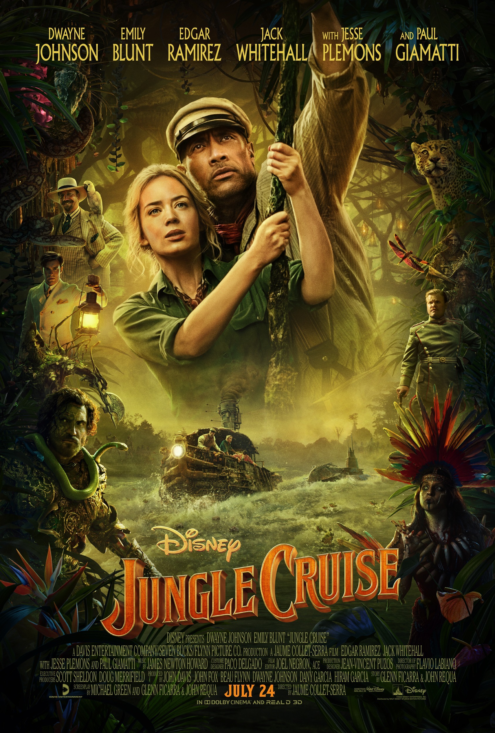 Mega Sized Movie Poster Image for Jungle Cruise (#5 of 26)