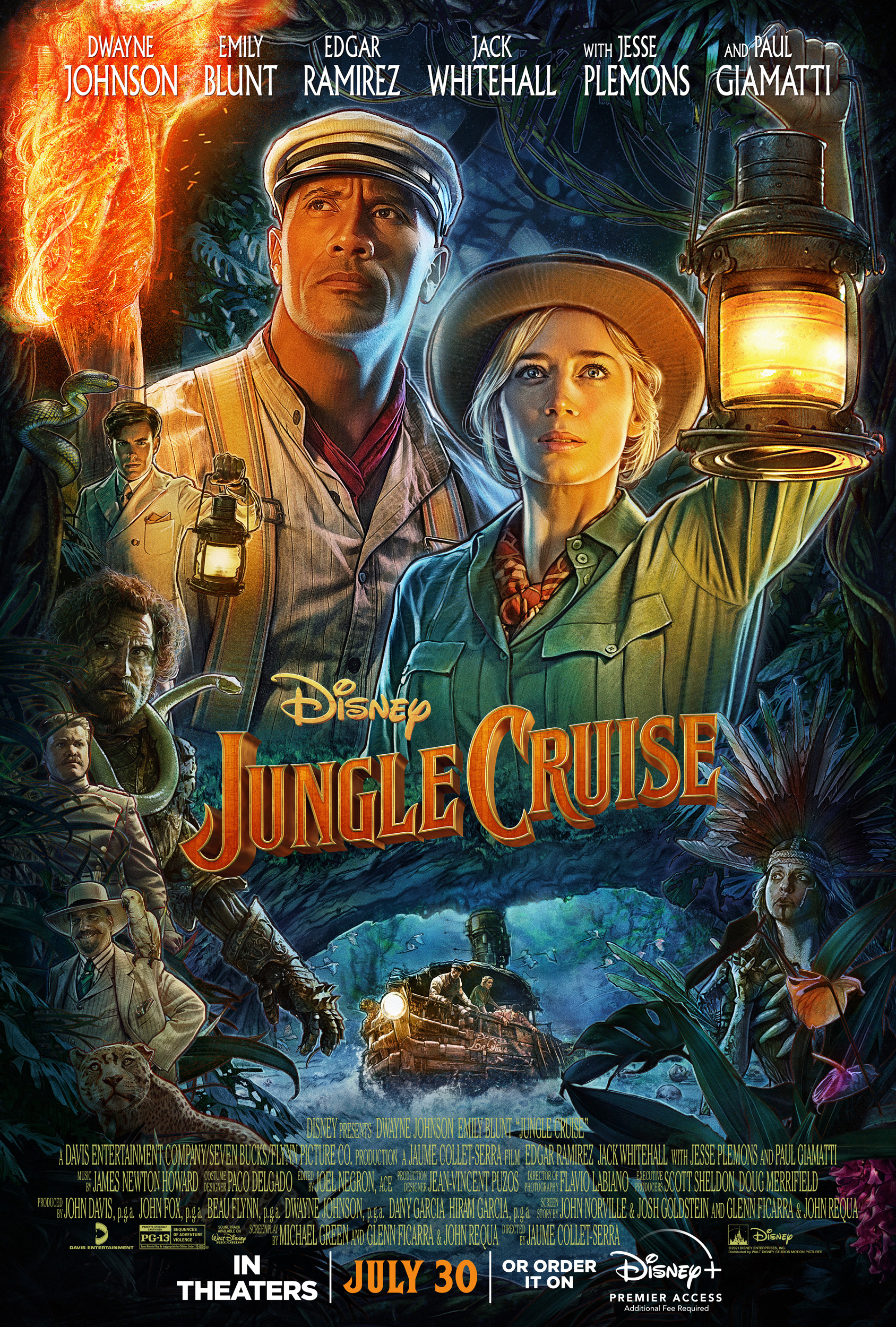 Mega Sized Movie Poster Image for Jungle Cruise (#6 of 26)